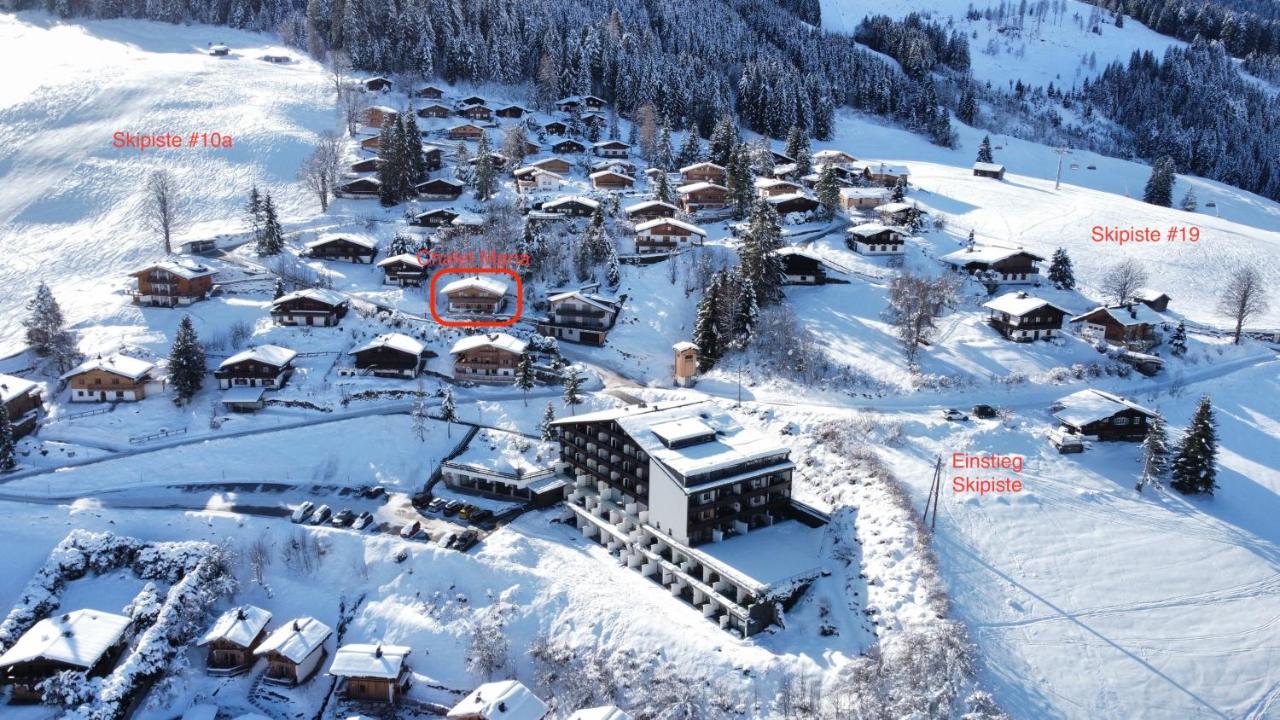 Ski-In & Ski-Out Out Chalet Maria With Amazing Mountain View Maria Alm am Steinernen Meer Exterior photo